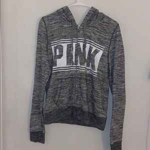 “pink” zip-up
